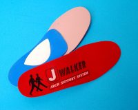 J -Walker Walking Orthotics, arch support system